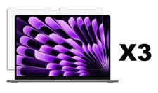 3 x Screen Protector for Apple MacBook Air 15 inch M3/M2 Chip, 2024/2023