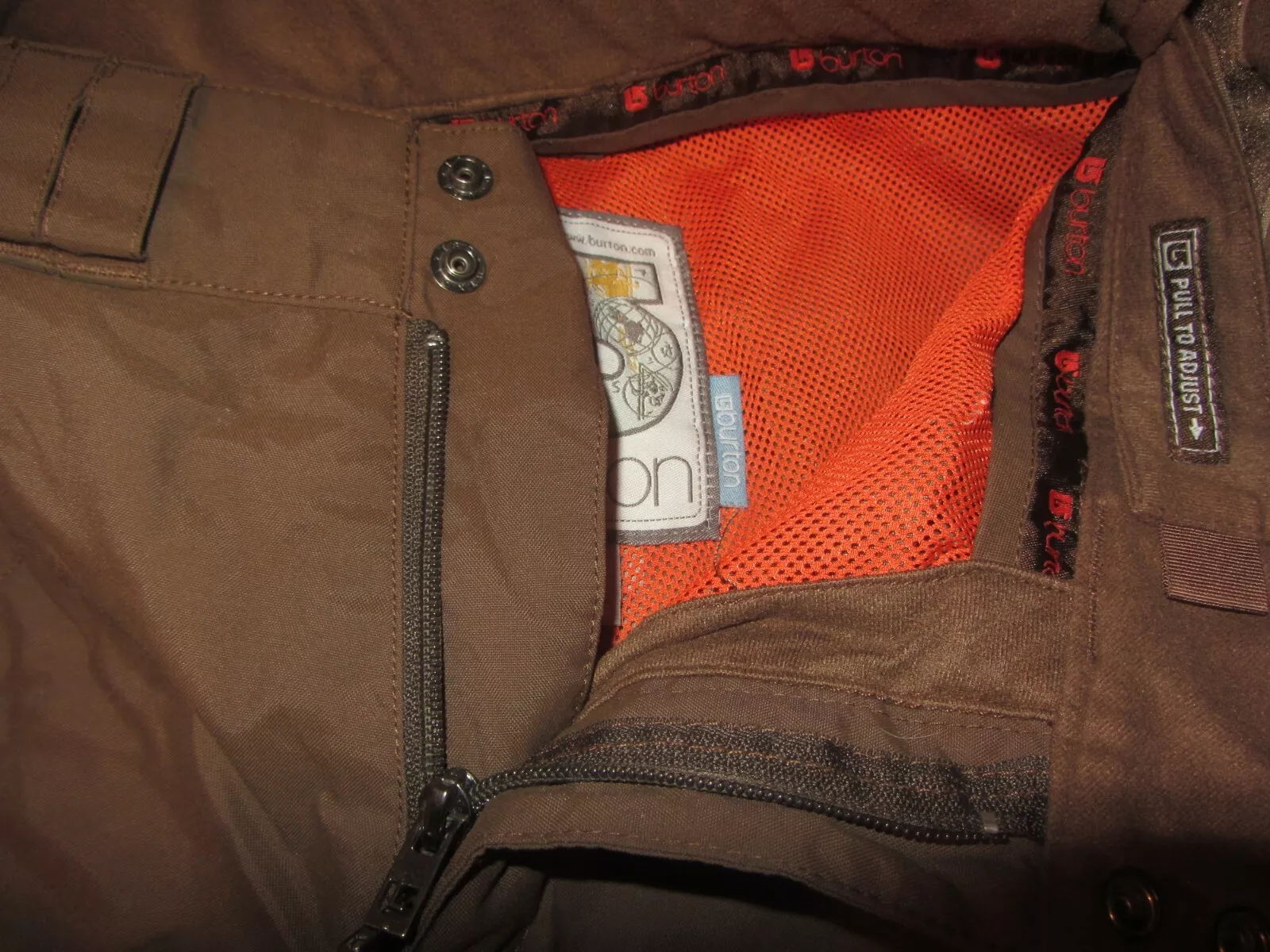 burton ski snowboard nylon shell pre-owned pants