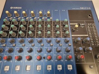 YAMAHA MG12/4 Analog Mixer 12 Channel Mixing Console | eBay