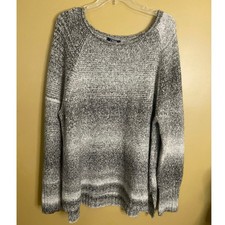 Chaps Women s Gray Long Pullover Sweater Size XXL NWT