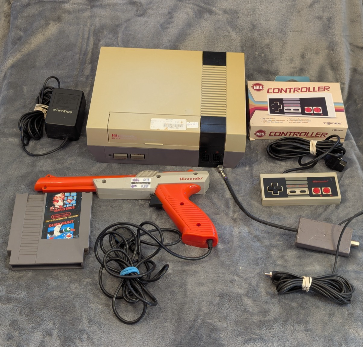 Nintendo NES Entertainment System Action Set Console complete | eBay