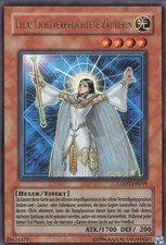 YuGiOh Lyla, Lichtverpflichtete Zauberin (V.1) LODT-DE019 Ultra Rare Played 1st