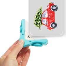 Paper Corner Rounder with Chips Tray 5mm Corner Cutter Punch Tool for Photo