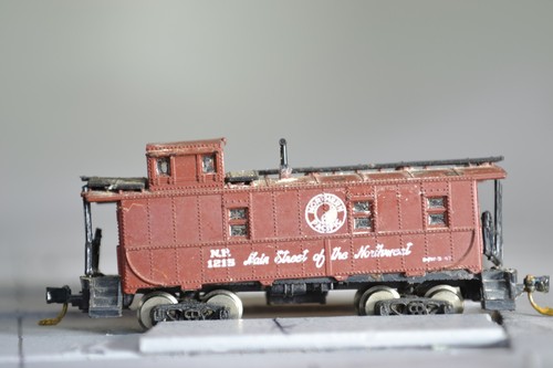 33341 Escala N ATLAS CABOOSE GN GREAT NORTH CON MICRO TRENES | Condition: Used