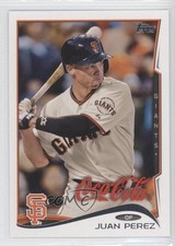 2014 Topps Coca-Cola San Francisco Giants Juan Perez #SF27 f3e