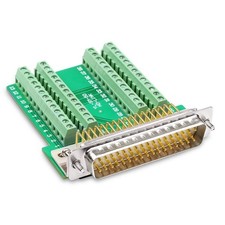 DB50 Solderless Connector Male D-SUB Header to 50-pin Port Terminal Adapter B