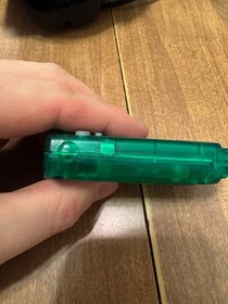 SEGA Dreamcast green VMU virtual memory unit card video game controller extra