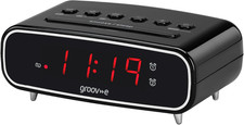 Rise Digital Alarm Clock with FM Radio LCD Display & Dimmer Function