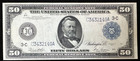 FR. 1035 1914 $50 FRN FEDERAL RESERVE NOTE PHILADELPHIA, PA XF/AU — photo 1