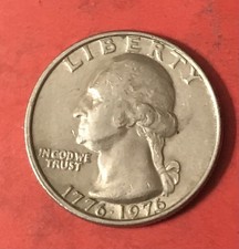 Moyenne quart de Washington bicentenaire 1976 P circulée