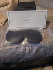 Alaska Bear Sleep Mask Silk Eye Cover with Shaped Padding / Pressure-Free Sleep