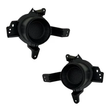 For Kia Soul 2017-2019 Fog Light Cover Driver And Passenger Side Pair | Plastic