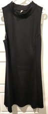 Old Navy Black Sleeveless Scoop Neck Tank Dress XL Knee Length Pullover