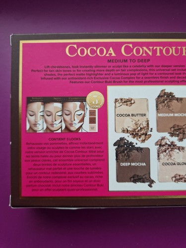 Too Faced Cocoa Contour Chisled to Perfection Contour & Highlight Kit New Boxed - Picture 4 of 4