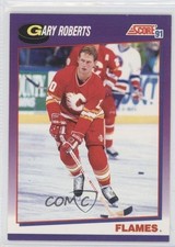 1991-92 Score American Gary Roberts #199 0i6