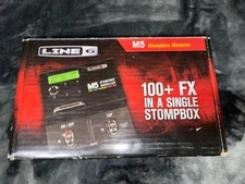 LINE 6 M5 Stompbox Modeler Guitar Multi-Effects Pedal w/ Adapter 