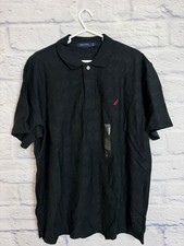 Nautica Men's Classic Fit Deck Polo - Black