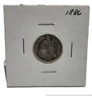 Terrific 1886 P Philadelphia Seated Liberty Fine Silver 10C Dime US Coin