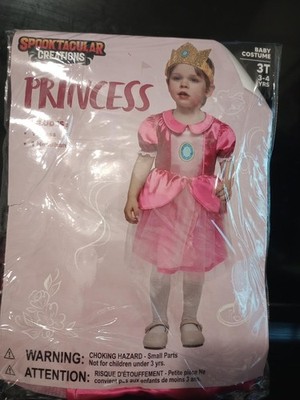 Spooktacular Creations Princess Costume Girls 3T Dress Headband New