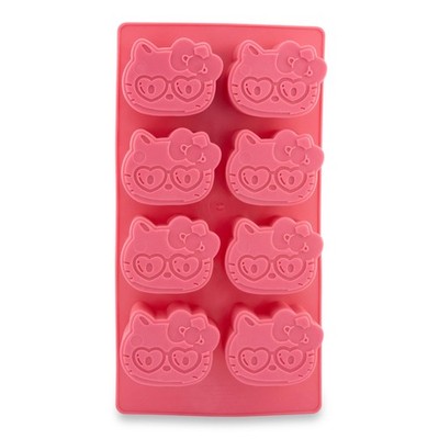 Sanrio Hello Kitty Hearts Silicone Ice Cube Tray | Makes 8 Cubes