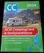 ACSI Stellplatzführer 2024 Campingplätze 