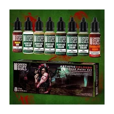 Green Stuff World Paint Undead Paint Set New