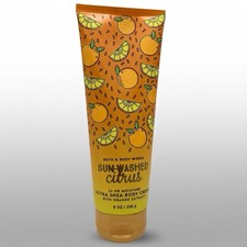 NEW Bath  Body Works Sun-Washed Citrus Ultra Shea Body Cream 8 fl oz