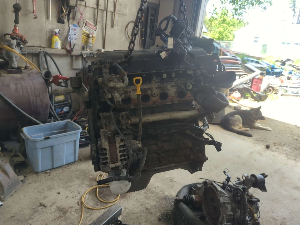 Engine motor KIA RIO 06 07 08 09 10 11 KNADH4A34A6666610 1.6L 162K *PICKUP ONLY* - Image 2 of 4