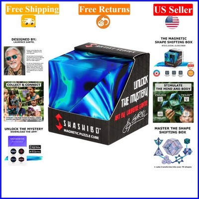Shape Shifting Box Mystic Ocean Puzzle Cube for Kids & Adults