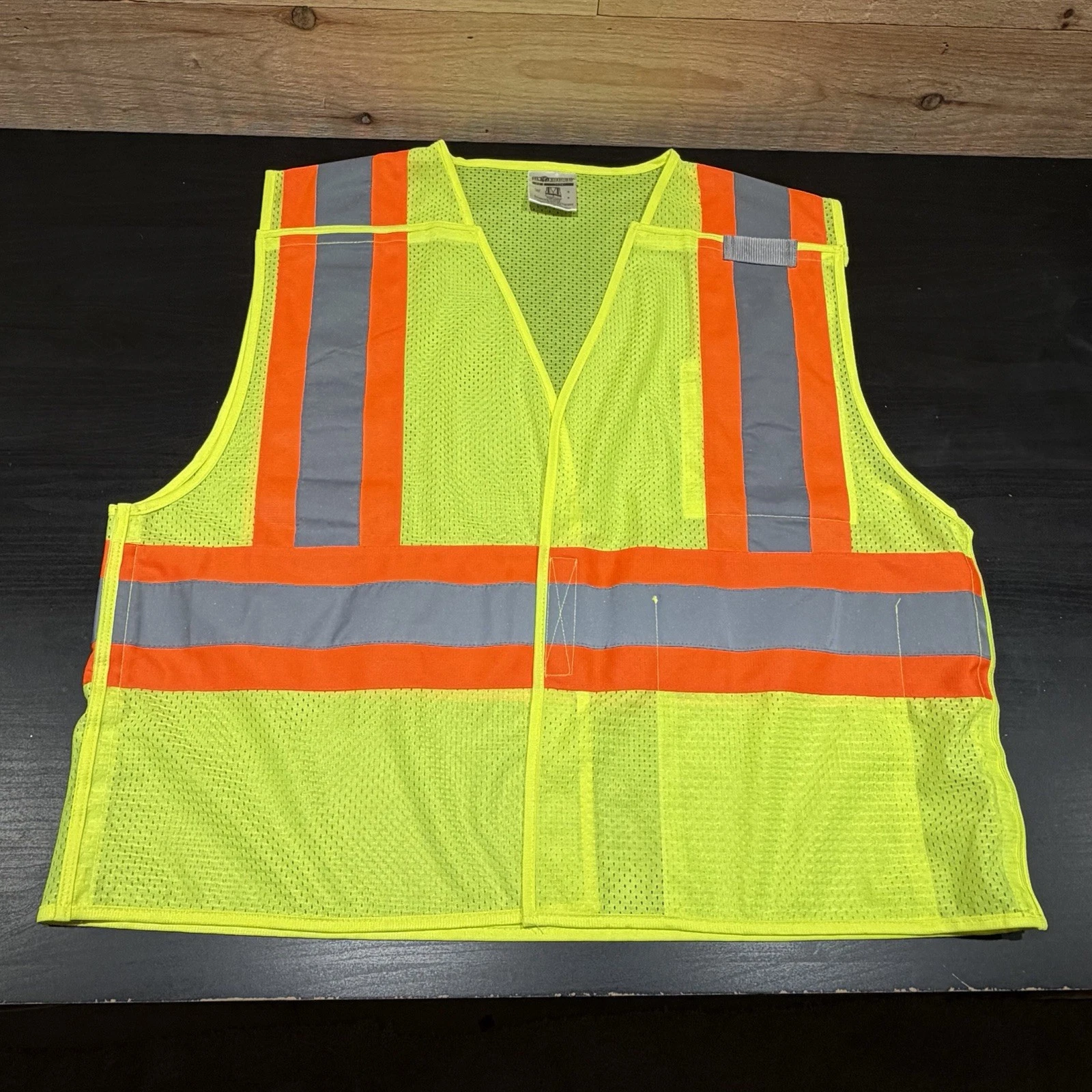 ML Kishigo 1174 Hi Vis Safety Vest 2XL ANSI Class 2 Reflective Workwear Costume image 1