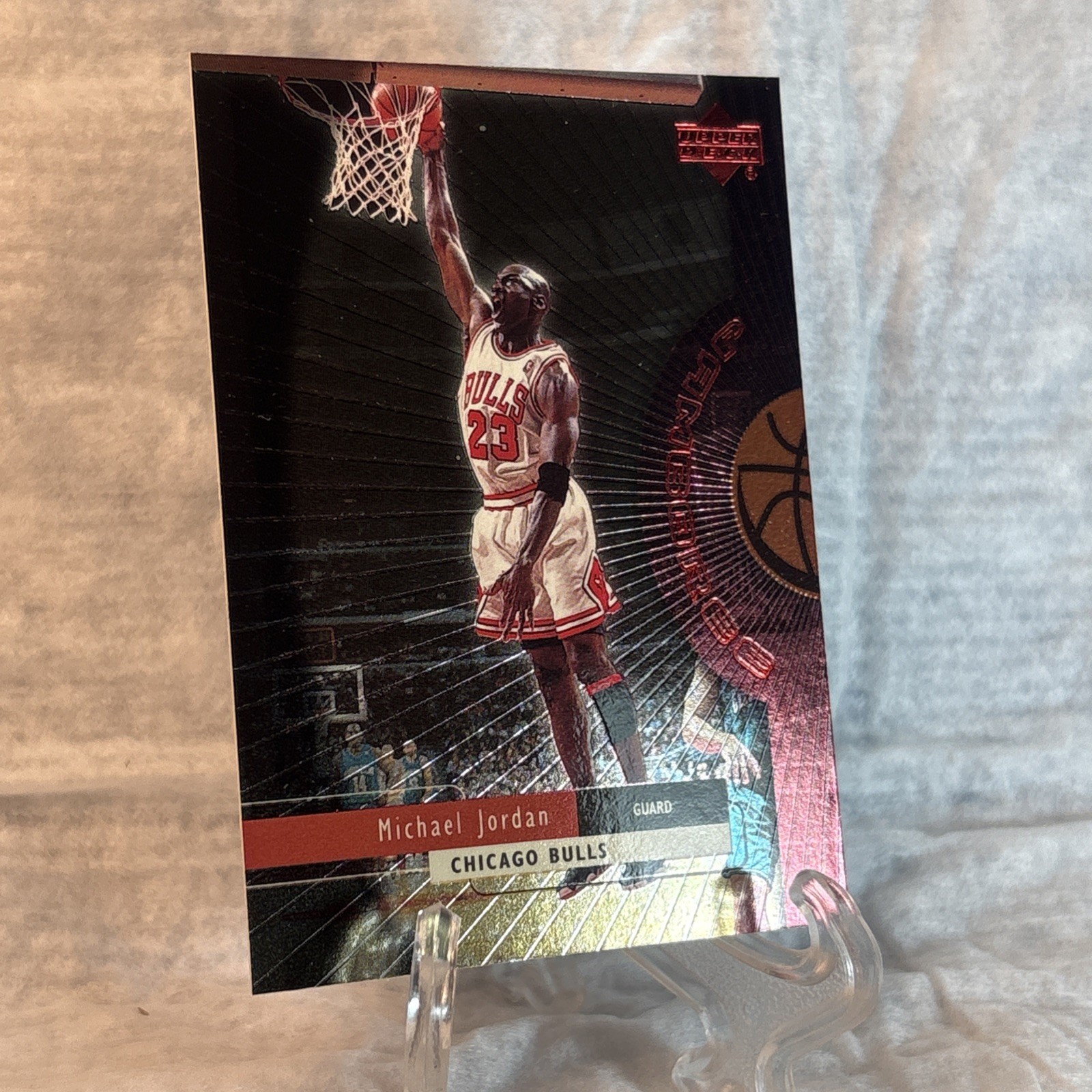 Upper Deck 1999-00 Basketball Michael Jordan Bulls #J1 Jamboree Insert Base