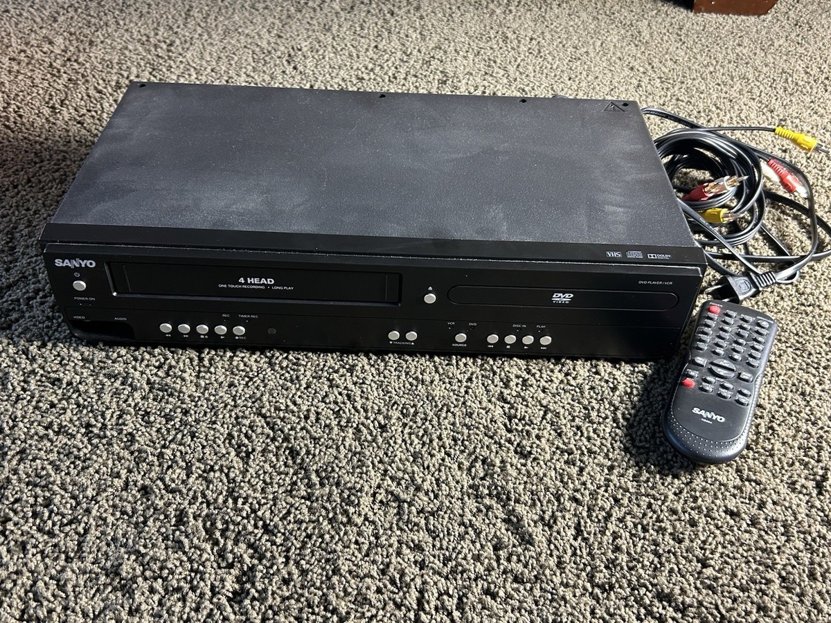 Sanyo DVD VCR Combo Player In-Line Recording FWDV225F - In