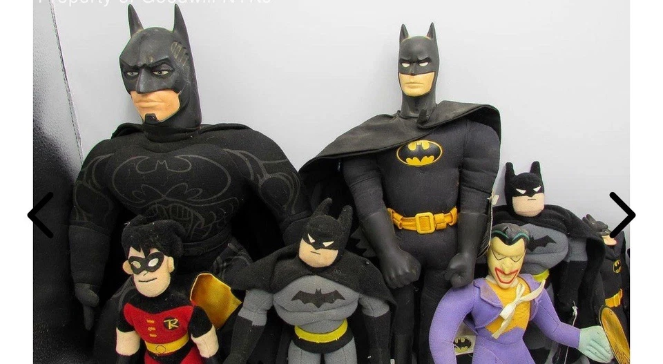 🦇🦇Aplausos 1989 Batman Peluche Figura y 7 Juguetes de Peluche De Colección🦇🦇 Foto 2 de 4