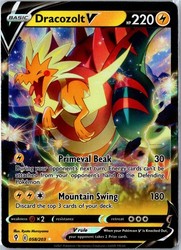 Dracozolt V 058/203 Evolving Skies Ultra Rare Holo