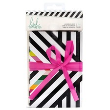 Heidi Swapp ACCORDION BOOK scrapbooking 8 PAGES READY TO DECORATE!