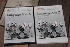 The Great Courses: Language A to Z by John McWhorter (2020, DVD & Book)