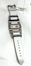 Marc Ecko E85016L3 Womens Watch White Leather...