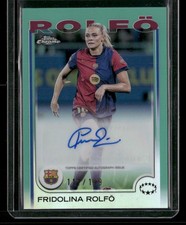 2022-23 Topps Chrome Sapphire Edition UEFA Women's Champions League Soccer Cards Checklist 26