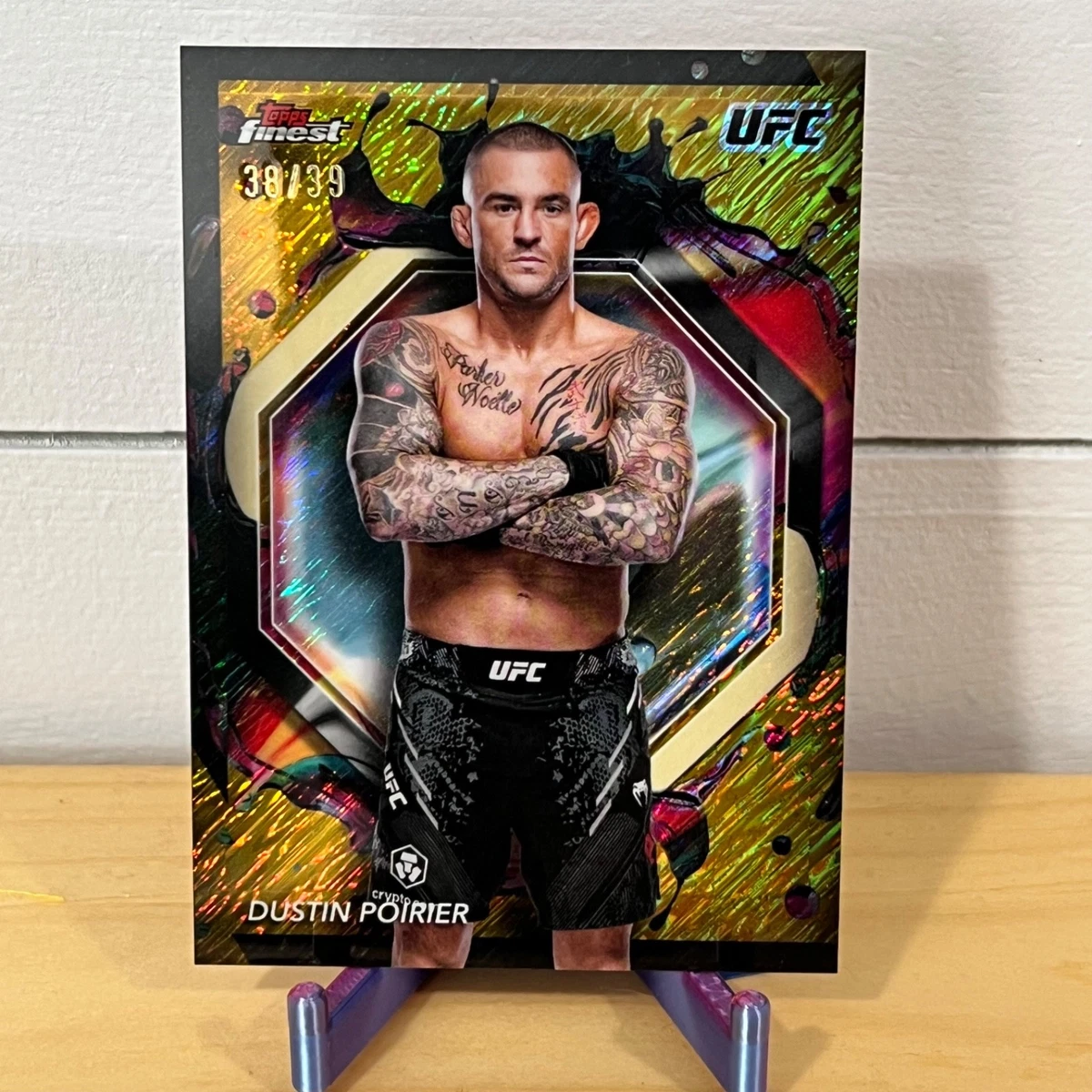 UFC　ダスティン・ポワリエ　ダスティン・ポイエー　Optic　サインカード Dustin Poirier Trading Cards for sale | eBay