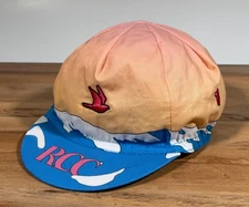 Rapha RCC Cycling Club Maria Medem Ocean Scene Birds One Size Cotton Cap Hat