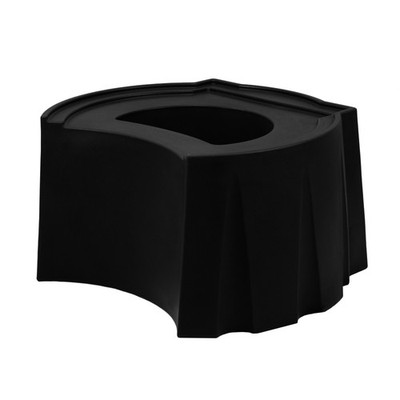 Good Ideas Rain Wizard Universal Rain Barrel Stand, Adds Room for Buckets, Black