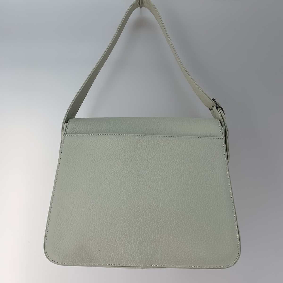 Borsa Yves Saint Laurent in pelle bianca senza graffi usata