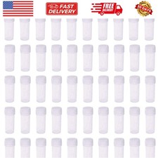 5ml Plastic Tubes Small Bottle Vial Storage Vial Storage Container for Lab -...