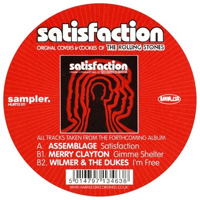 Various - Satisfaction - Covers And Cookies Of The Rolling Stones (Sampler), 12''