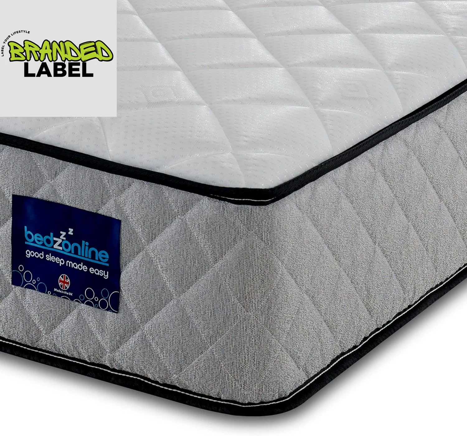 4Ft6 Double Hybrid Memory Foam & Spring Mattress – Medium Firm Orthopaedic
Opens in a new window or