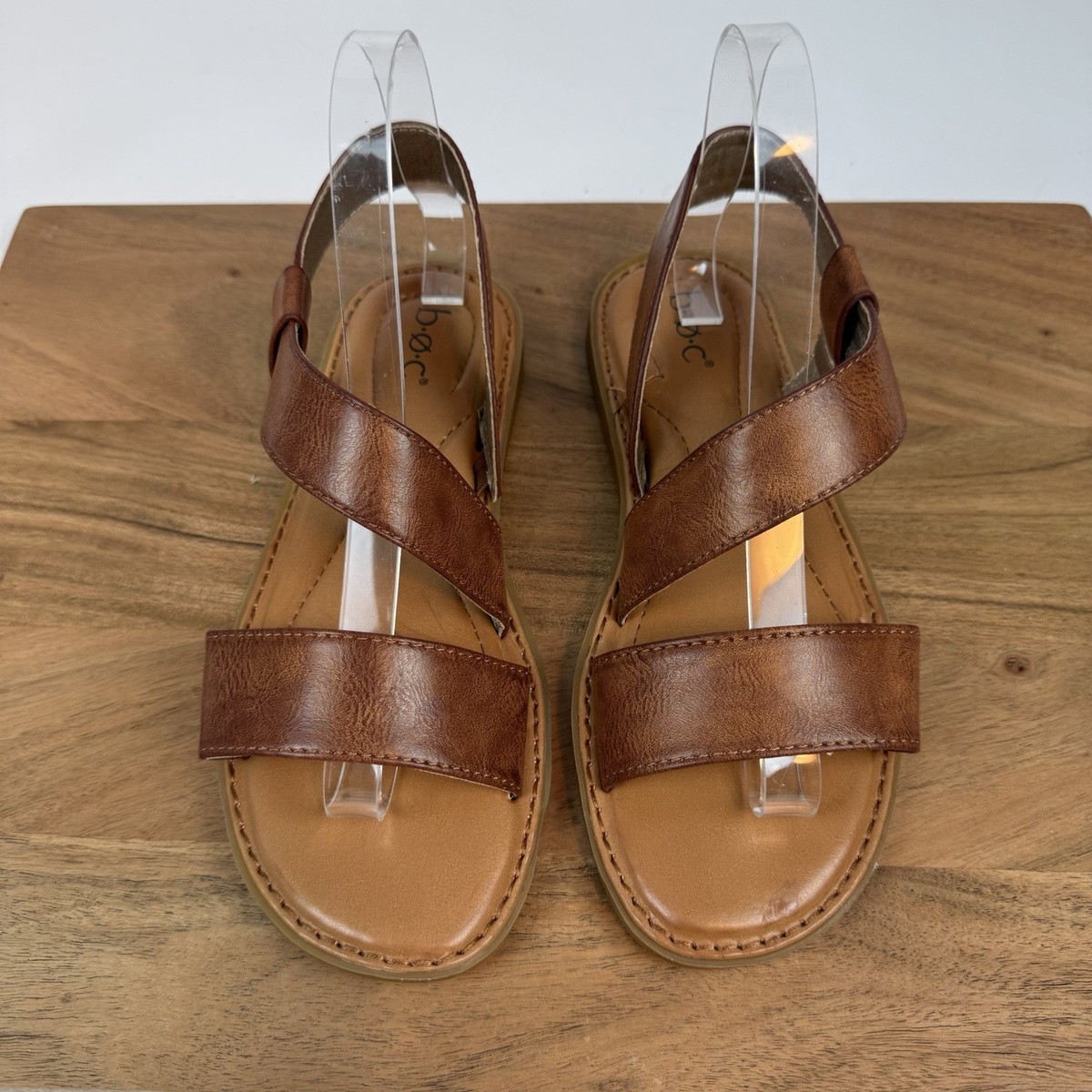 New Womens BOC Born Concept Kacee Brown Strappy Sandals 