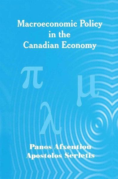 Panos Afxentiou (U. A.) | Macroeconomic Policy In The Canadian Economy | Buch-image