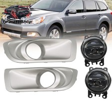 Fog Lights Lamp Kit Front Bumper For 2010 2011 2012 Subaru Outback