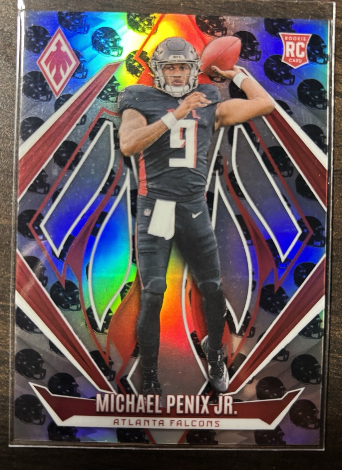 2024 Panini Phoenix - Rookies Michael Penix Jr. #229 Team Helmet /399 (RC)