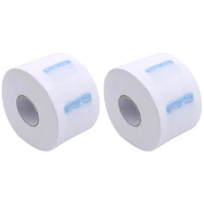 The Shave Factory Neck Strip, 2 Rolls, White - Disposable Barber Paper, Neck ...